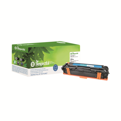 Respectful HP 125A Compatible Cyan LaserJet Toner Cartridge CB541A