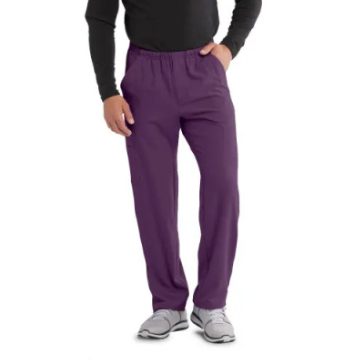 Skechers Unisex Drawcord Scrub Trousers Eggplant XS