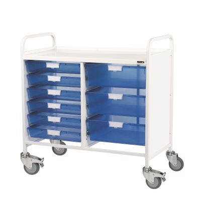 VISTA 100 Trolley 6 Single/3 Double Trays