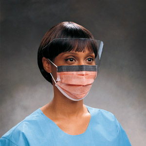 FluidProtect Procedure Face Mask & Anti-Fog Visor