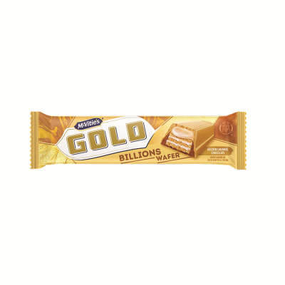 Mcvities Gold Billions Chocolate Wafer Bar 39.5g