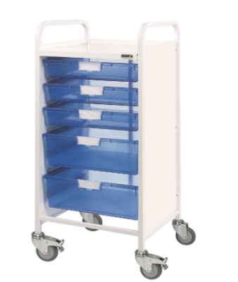 VISTA 56 Trolley - 3 Single / 2 Double Trays