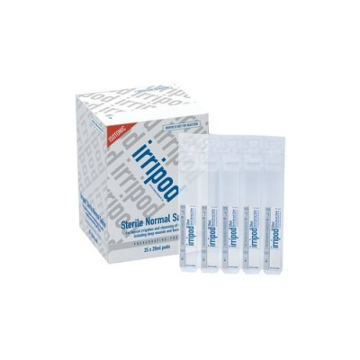 20ml Sterile Saline Eye Wash Pods (Irripods)