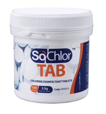 SoChlor TAB Disinfectant Tablets 2.5g