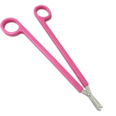 Long Plastic Handled Scissors