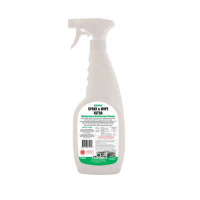 Spray and Wipe Ultra Virucidal Cleaner 750ml