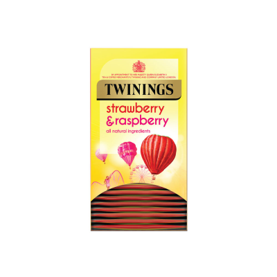 Twinings Strawberry and Raspberry Pack of 20