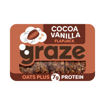 Graze Cocoa Flapjack Punnet (Pack of 9)