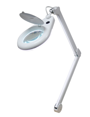 Daray Circular MAG700 LED 3-Dioptre Magnifying Light Desk Mounted