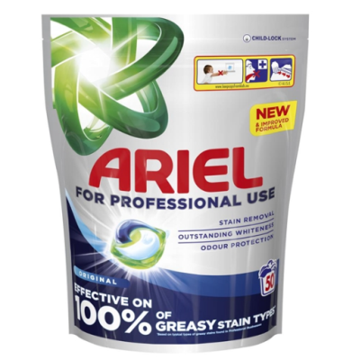 Ariel Professional Liquid Pods Original 2 x 50 Pods