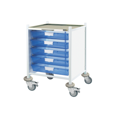 VISTA 40 Clinical Trolley 5 Single Trays