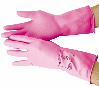 Pink Standard Household Gloves Small