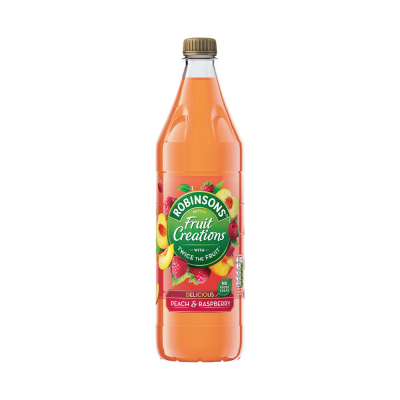 Robinsons Fruit Creations Peach and Raspberry 1L