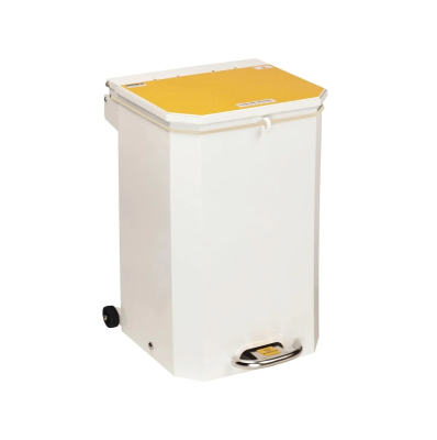 Sunflower 50 Litre Medical Bin Yellow Lid