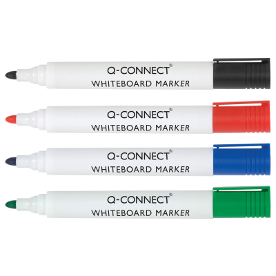 Q-Connect Drywipe Marker Pen Assorted