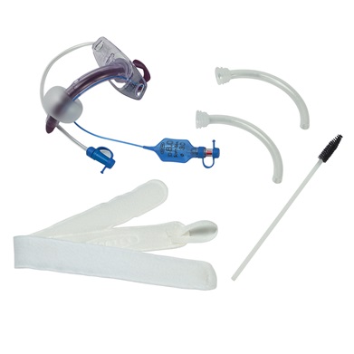 Portex® Blue Line Ultra® Suctionaid Tracheostomy Tube Kit 7.0 mm