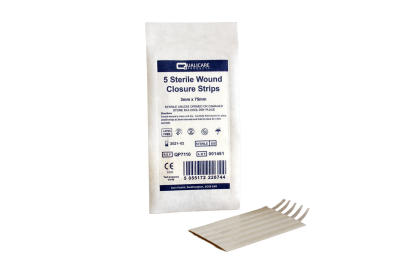 Skin Closure Strips 3mm x 75mm (Pack of 50)