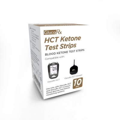 GlucoRx HCT Ketone Test Strips