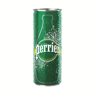 Perrier 250ml Sparkling Water Slim Can