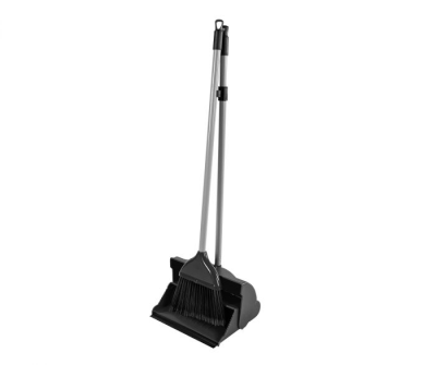 Essential Lobby Dustpan & Brush Black