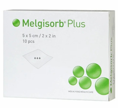 Melgisorb AG 5x5cm