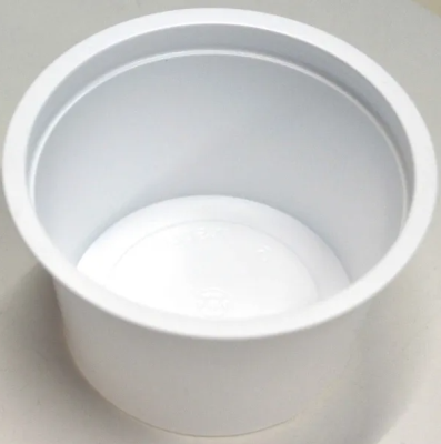 Denture Container Disposable White Pot