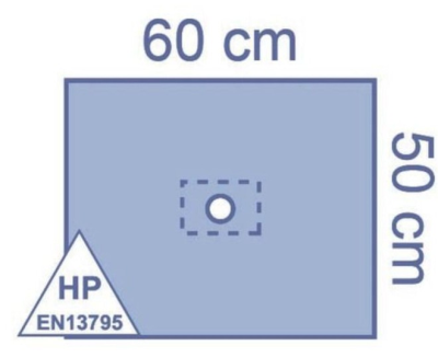 Surgical Drapes with Aperture - 50 x 60cm