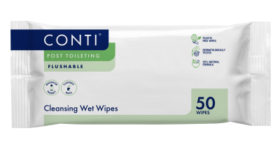 Conti Flushable Wet Wipes