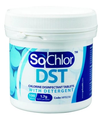 SoChlor DST Disinfectant Tablets 1.7g