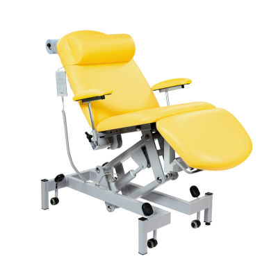 Fusion Treatment Chairs Powered Head Section and Powered Tiling Seat