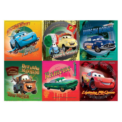 Disney Cars Supercharged Stickers