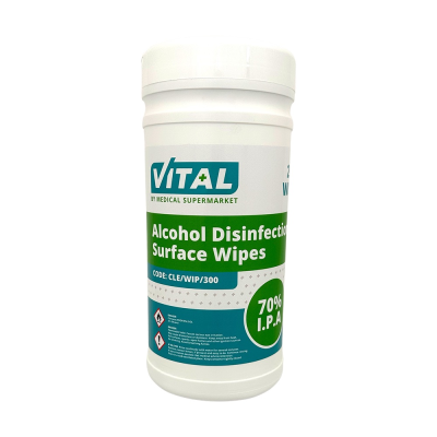 VITAL Hard Surface Alcohol Wipes