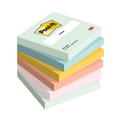 Post-it Notes Beachside Colour 76x76mm 100 Sht