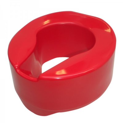 Raised Toilet Seat 150mm, Red