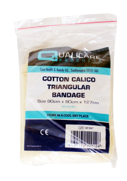 Cotton Calico Triangular Bandage