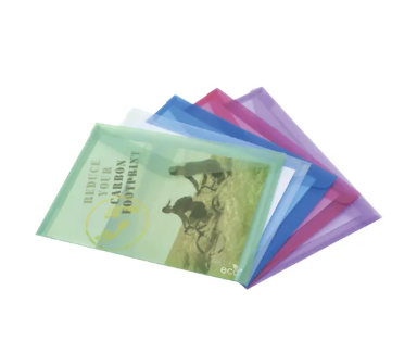 Rapesco Popper Wallets A4, Assorted