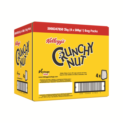 Kellogg's Crunchy Nut Cornflakes Bag 500g