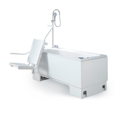 Excel 600 Height Adjustable Bath with Powered Swing Seat