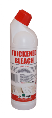 Thickened Bleach 1 Litre - Multipack (x10 Packs)