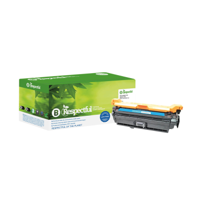 Respectful HP 507A Compatible Cyan LaserJet Toner Cartridge