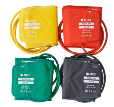 MESI mTABLET - Set of 4 ABI Cuffs - Size Large