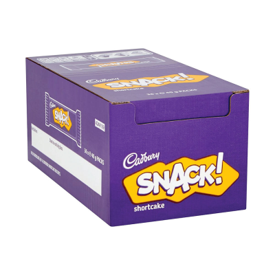 Cadbury Snack Shortcake 40g (36 Pack)