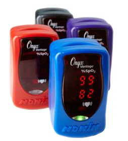 Nonin Onyx Vantage 9590 Finger Pulse Oximeter Black