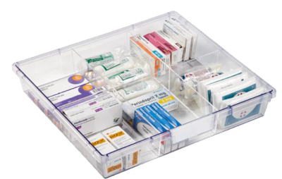 Vista Trolley Tray Dividers - A3 Single/WideTrays