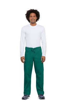 Cherokee Unisex Drawstring Scrub Trousers Hunter Grn 2XS