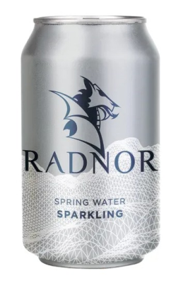 Radnor Spring Water Sparkling 330ml Can