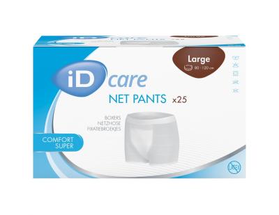 iD Care Comfort Super Net Pants Large