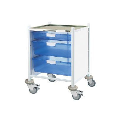 VISTA 40 Clinical Trolley 1 Single & 2 Double Trays