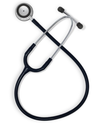 Accoson Nursing Stethoscope - Black Tube
