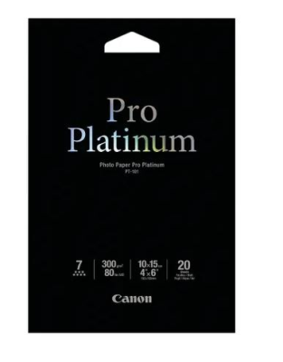 Canon PT-101 4x6 inches Photo Paper Platinum Pro